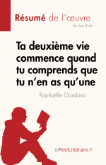 Ta deuxième vie commence quand tu comprends que tu n’en as qu’une